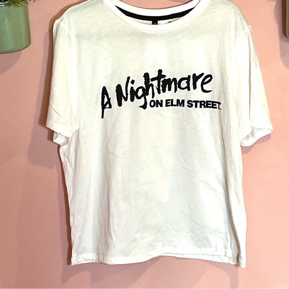 Nightmare on Elm Street Shirt, White edgy t shirt, Freddy Krueger Gift Shirt Her - Picture 4 of 6